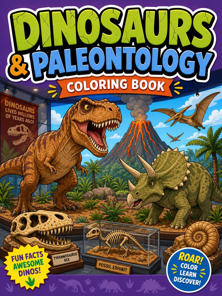Couverture Dinosaurs & Paleontology